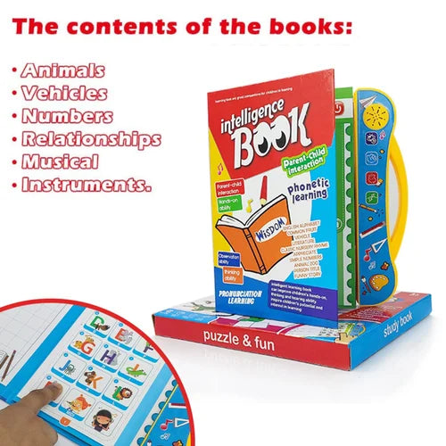 ToyCastle's Early Home Schooling Touch & Learn Sound Book